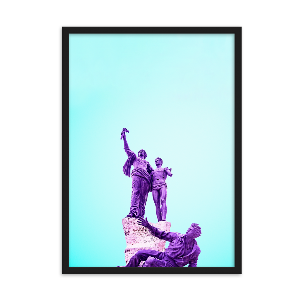 Load image into Gallery viewer, Martyr&amp;#39;s Square - Framed Wall Art | FRAMED WALL ART | PARADIS SVP
