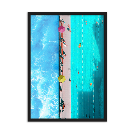 Sunday Pool Day - Framed Wall Art | FRAMED WALL ART | PARADIS SVP