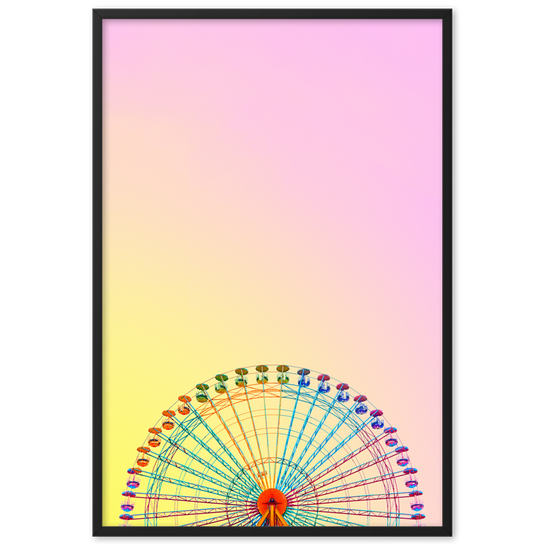 Load image into Gallery viewer, Ferris Wheel - Framed Wall Art | FRAMED WALL ART | PARADIS SVP
