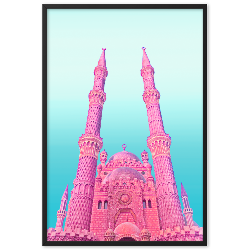 Pink Dwelling - Framed Wall Art | FRAMED WALL ART | PARADIS SVP