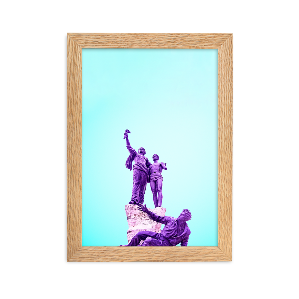 Load image into Gallery viewer, Martyr&amp;#39;s Square - Framed Wall Art | FRAMED WALL ART | PARADIS SVP
