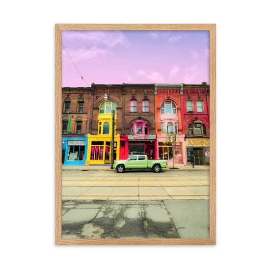 Load image into Gallery viewer, Queen St E - Framed Wall Art | FRAMED WALL ART | PARADIS SVP
