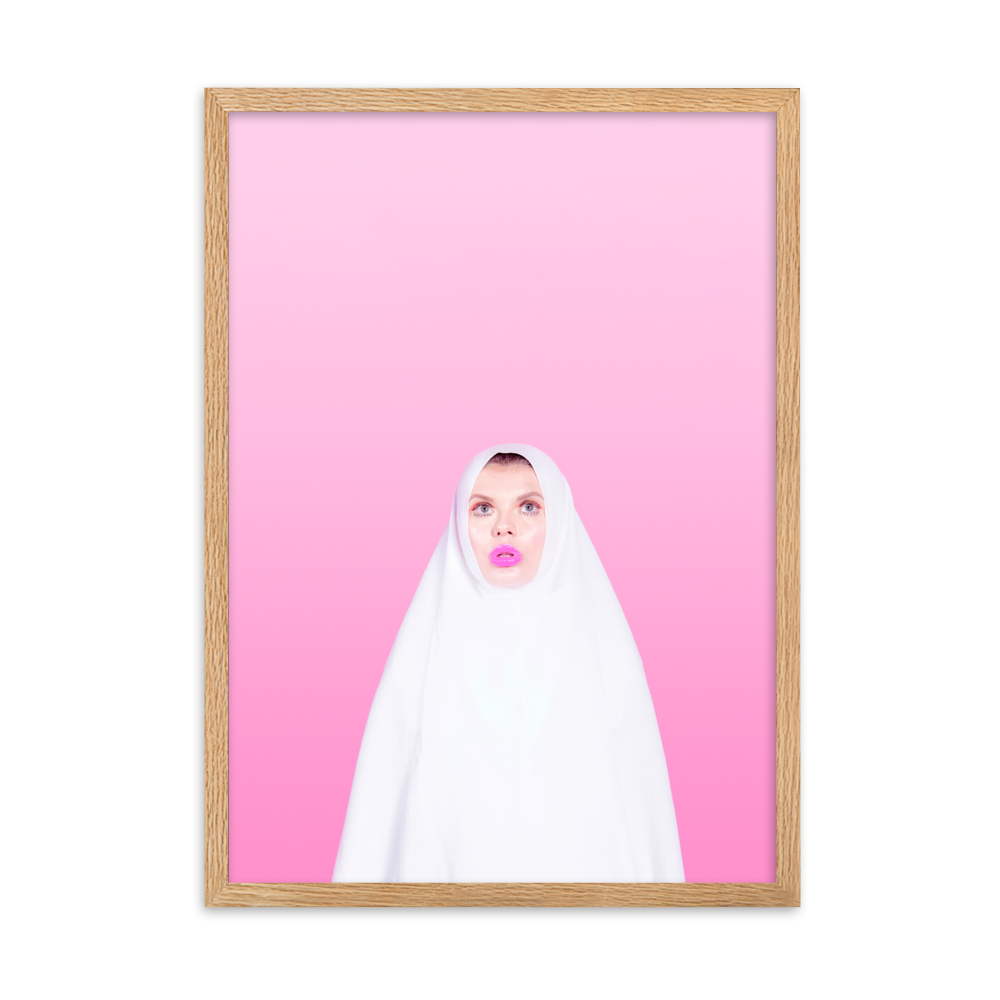 Load image into Gallery viewer, Hot Hijabi - Framed Wall Art | FRAMED WALL ART | PARADIS SVP
