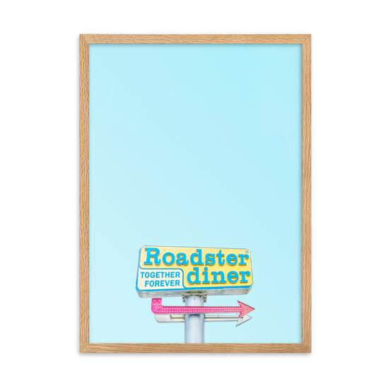 Load image into Gallery viewer, Roadster Diner - Framed Wall Art | FRAMED WALL ART | PARADIS SVP
