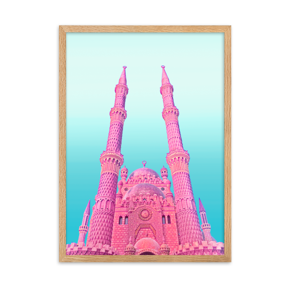 Pink Dwelling - Framed Wall Art | FRAMED WALL ART | PARADIS SVP