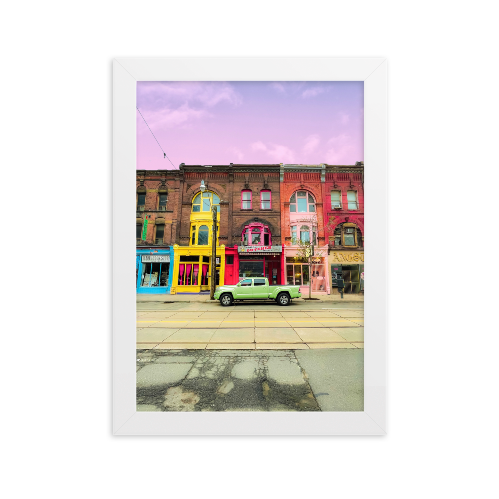 Load image into Gallery viewer, Queen St E - Framed Wall Art | FRAMED WALL ART | PARADIS SVP
