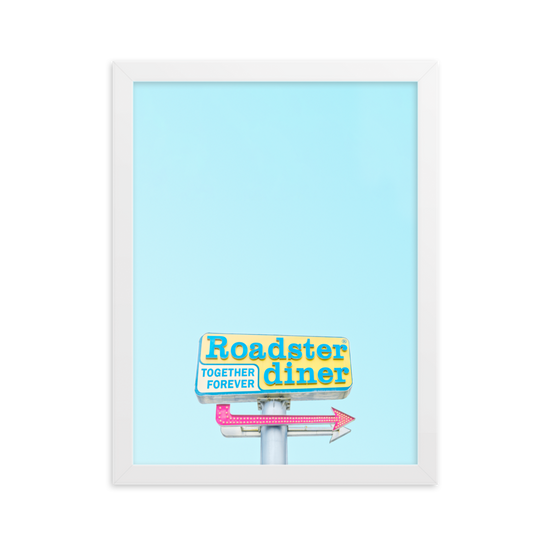 Load image into Gallery viewer, Roadster Diner - Framed Wall Art | FRAMED WALL ART | PARADIS SVP
