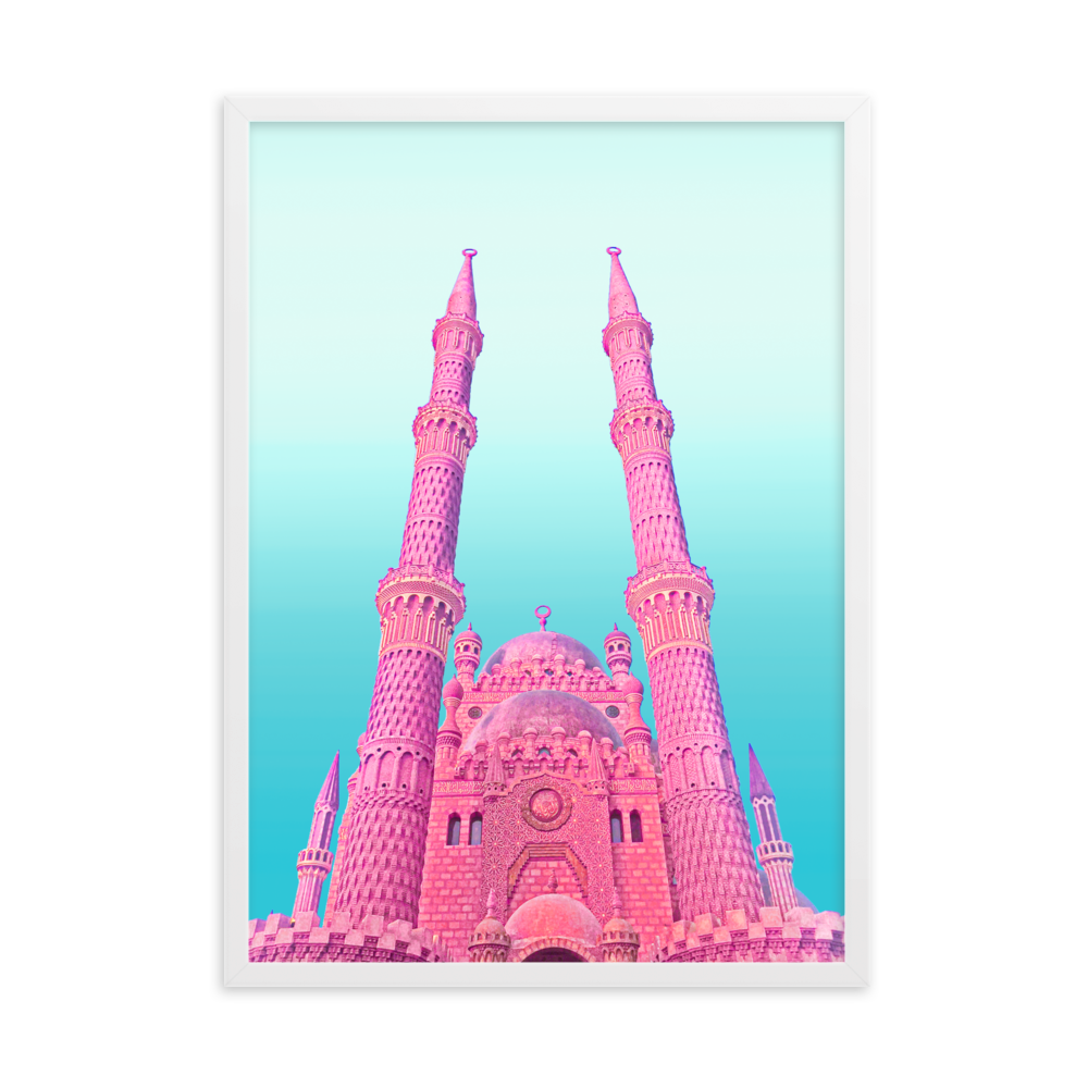 Pink Dwelling - Framed Wall Art | FRAMED WALL ART | PARADIS SVP