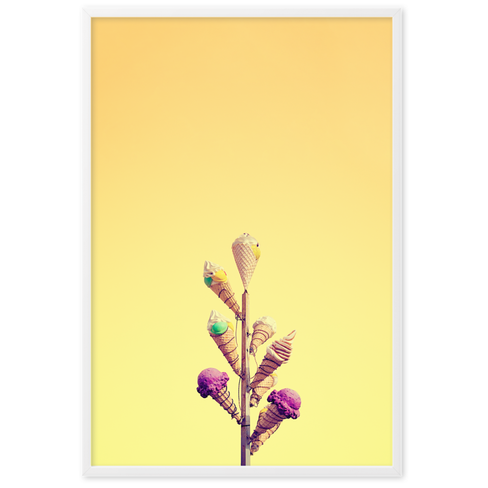 Raoucheh Ice Cream - Framed Wall Art | FRAMED WALL ART | PARADIS SVP