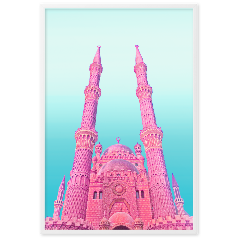 Pink Dwelling - Framed Wall Art | FRAMED WALL ART | PARADIS SVP