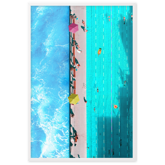 Sunday Pool Day - Framed Wall Art | FRAMED WALL ART | PARADIS SVP