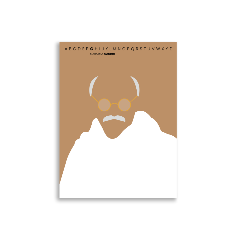 Mahatma Gandhi - Wall Art |  | PARADIS SVP