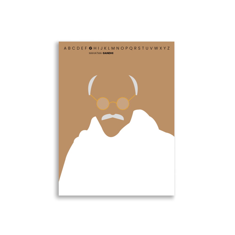 Load image into Gallery viewer, Mahatma Gandhi - Wall Art |  | PARADIS SVP

