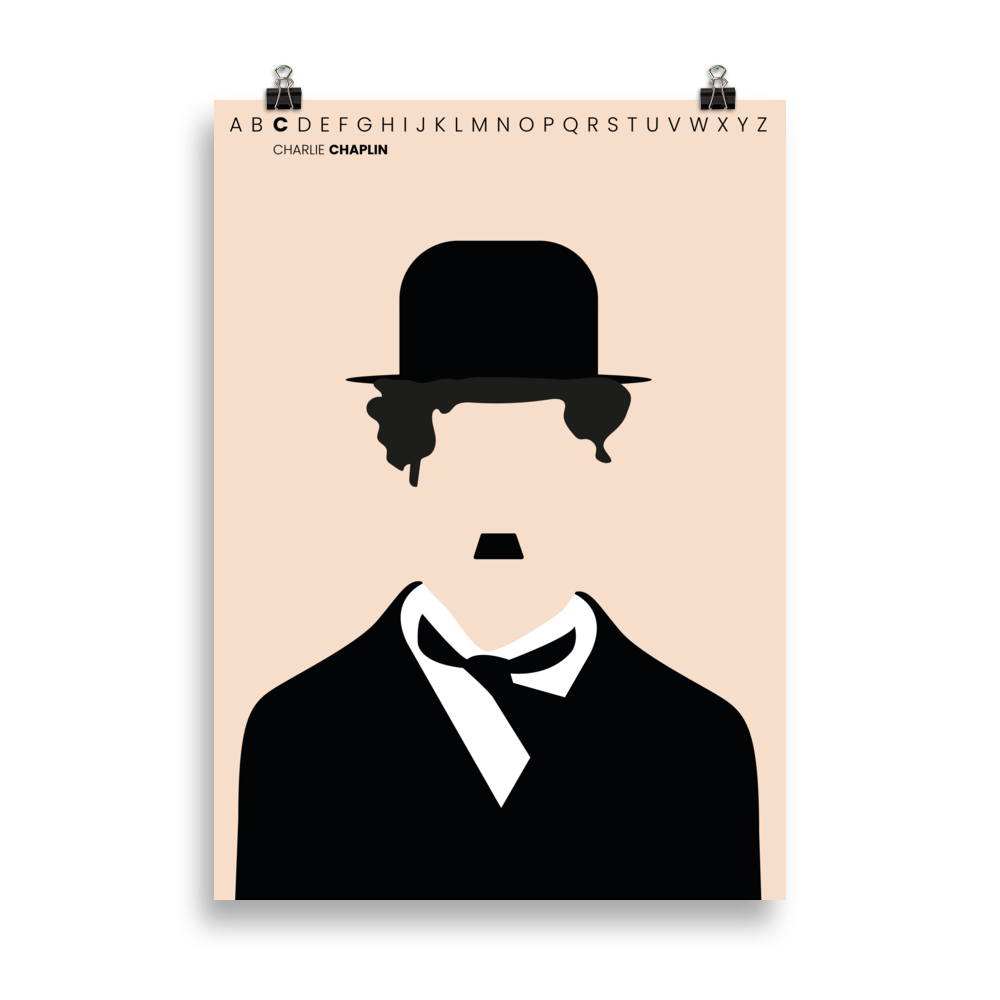 Load image into Gallery viewer, Charlie Chaplin - Wall Art |  | PARADIS SVP
