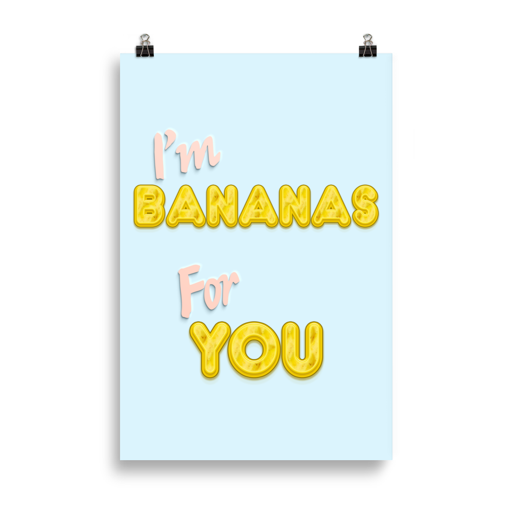 Bananas For You - Wall Art |  | PARADIS SVP