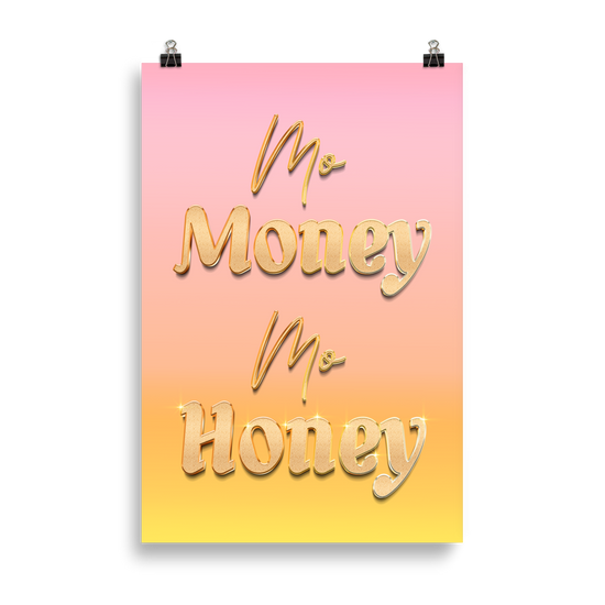 Mo Money Mo Honey - Wall Art |  | PARADIS SVP