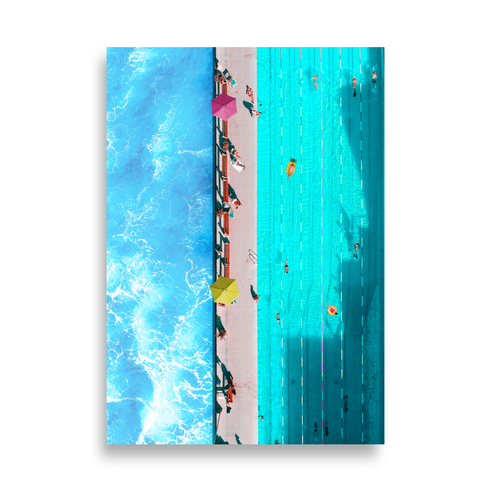 Sunday Pool Day - Wall Art | WALL ART | PARADIS SVP