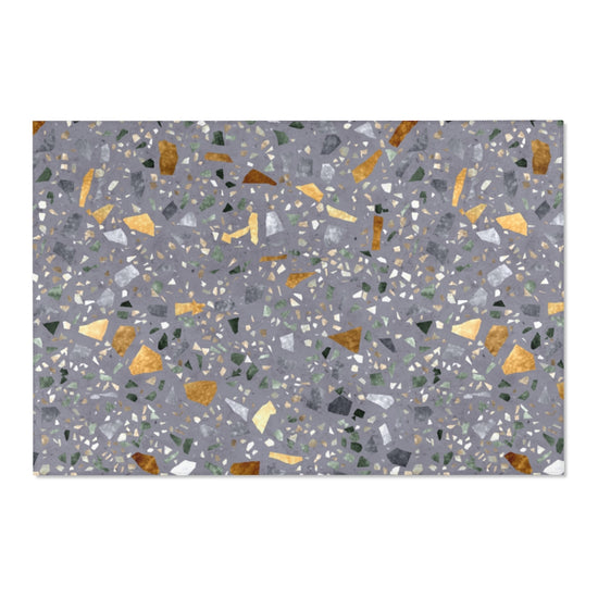 Load image into Gallery viewer, Purple Gold Terrazzo - Rug | Home Decor | PARADIS SVP
