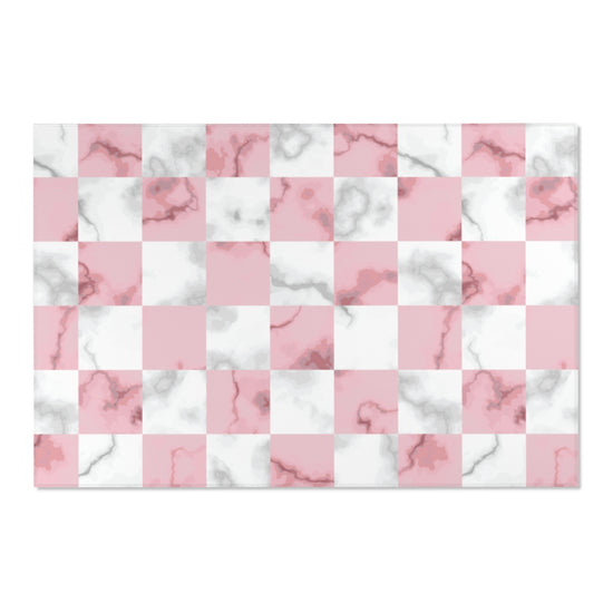 Load image into Gallery viewer, Pink &amp;amp; White Marble - Rug | Home Decor | PARADIS SVP
