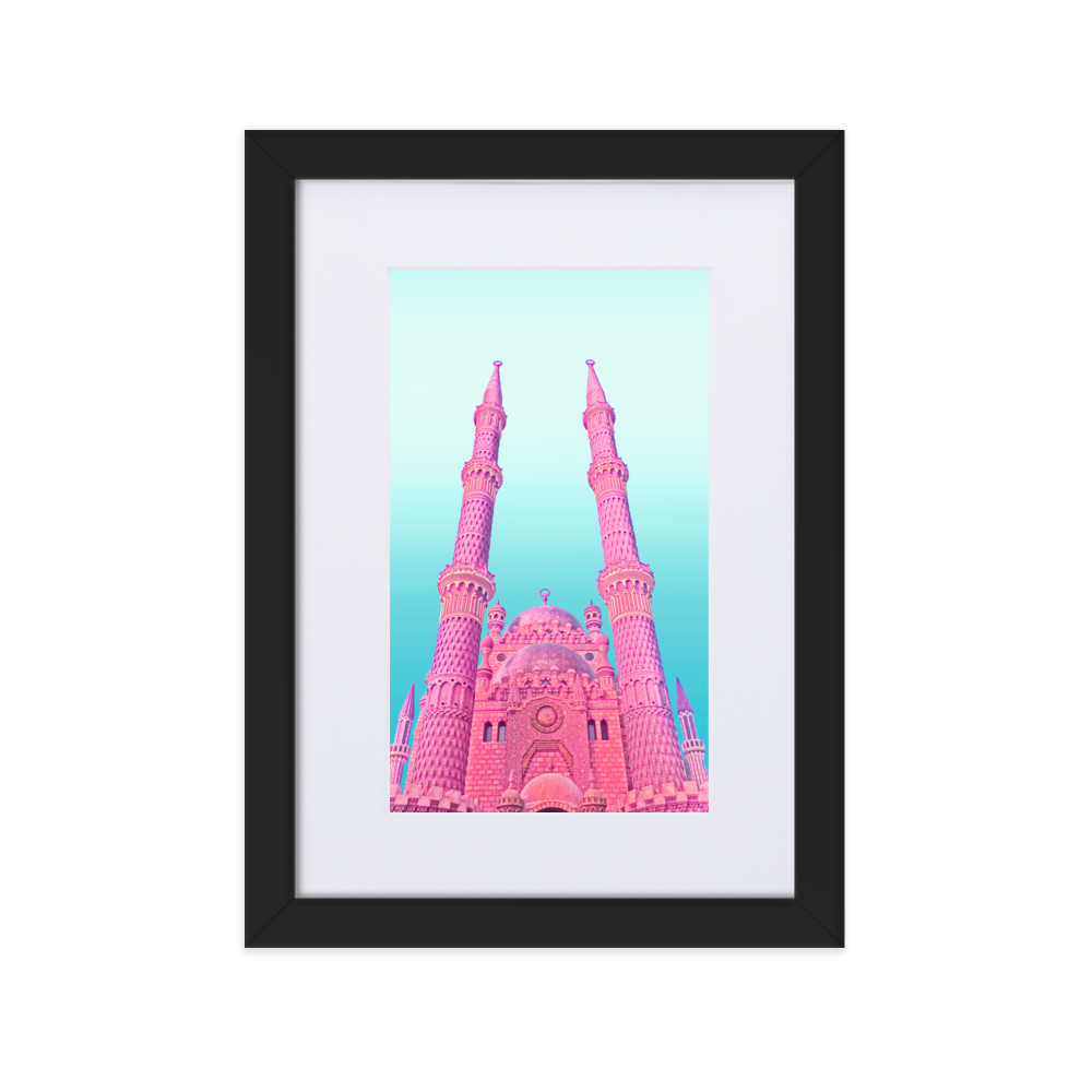 Pink Dwelling - Paper Framed Wall Art | PAPER FRAMED WALL ART | PARADIS SVP