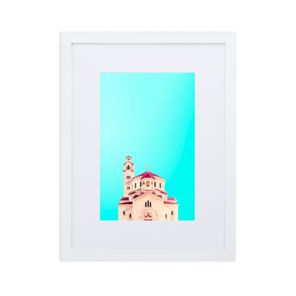 Beiruti Church - Paper Framed Wall Art | PAPER FRAMED WALL ART | PARADIS SVP