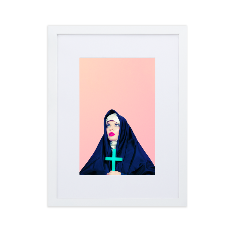 Nun - Paper Framed Wall Art | PAPER FRAMED WALL ART | PARADIS SVP