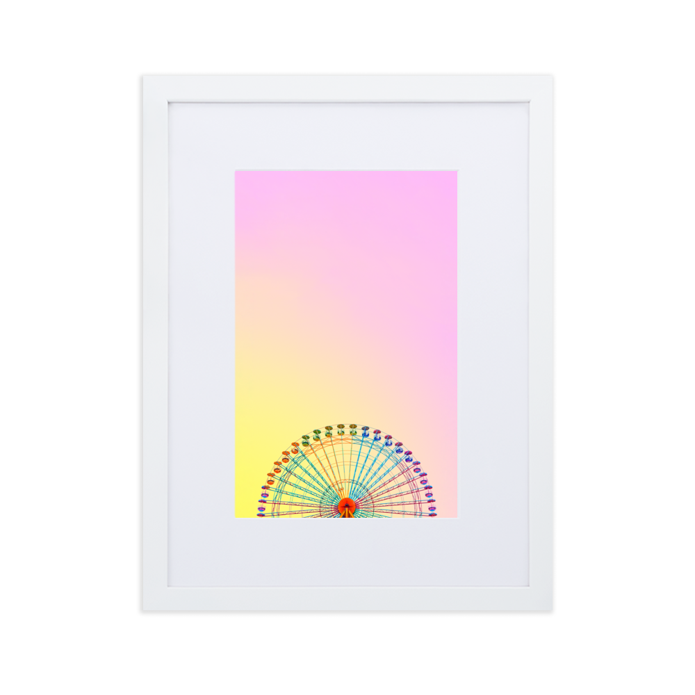 Ferris Wheel - Paper Framed Wall Art | PAPER FRAMED WALL ART | PARADIS SVP