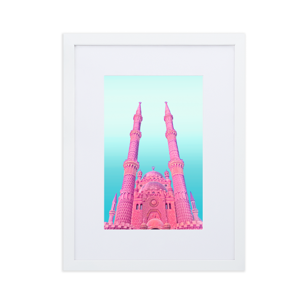 Pink Dwelling - Paper Framed Wall Art | PAPER FRAMED WALL ART | PARADIS SVP