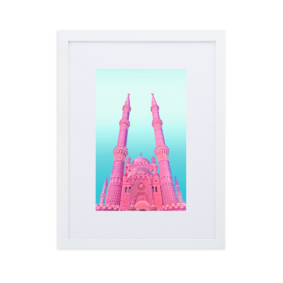 Pink Dwelling - Paper Framed Wall Art | PAPER FRAMED WALL ART | PARADIS SVP