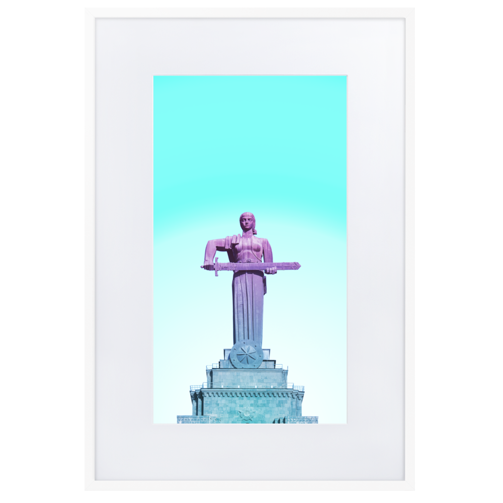Load image into Gallery viewer, Mother Armenia - Paper Framed Wall Art | PAPER FRAMED WALL ART | PARADIS SVP
