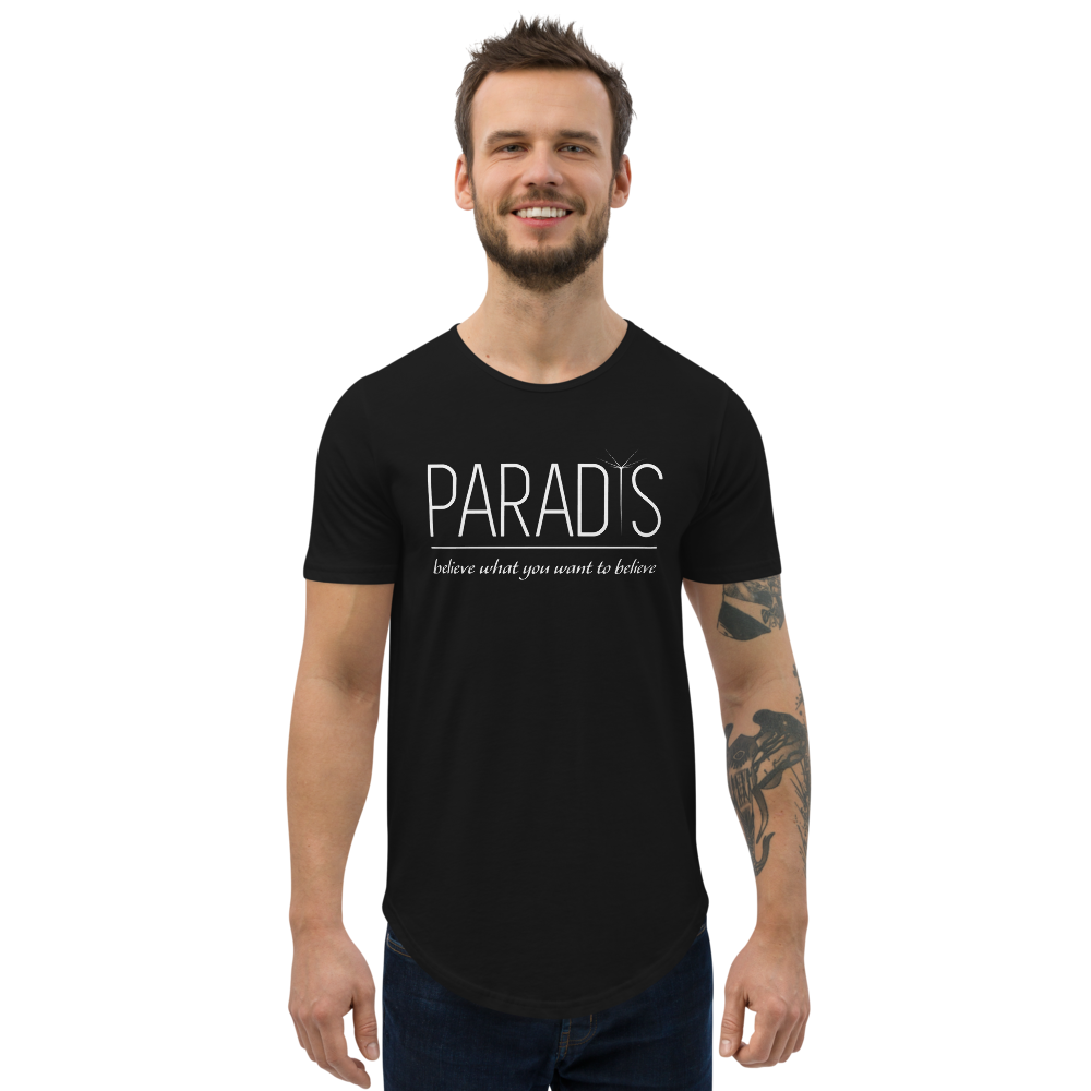 
                      
                        Believe What You Want To Believe - Men's Curved Hem T-Shirt |  | PARADIS SVP
                      
                    