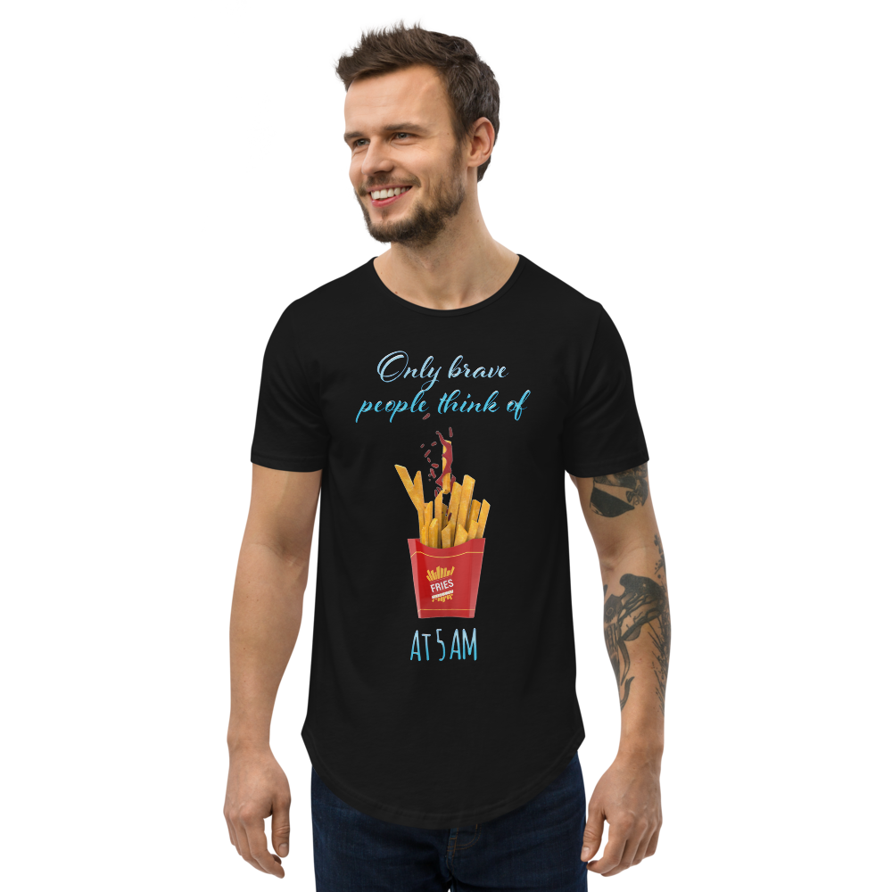 
                      
                        Brave Fries - Curved T-Shirt |  | PARADIS SVP
                      
                    