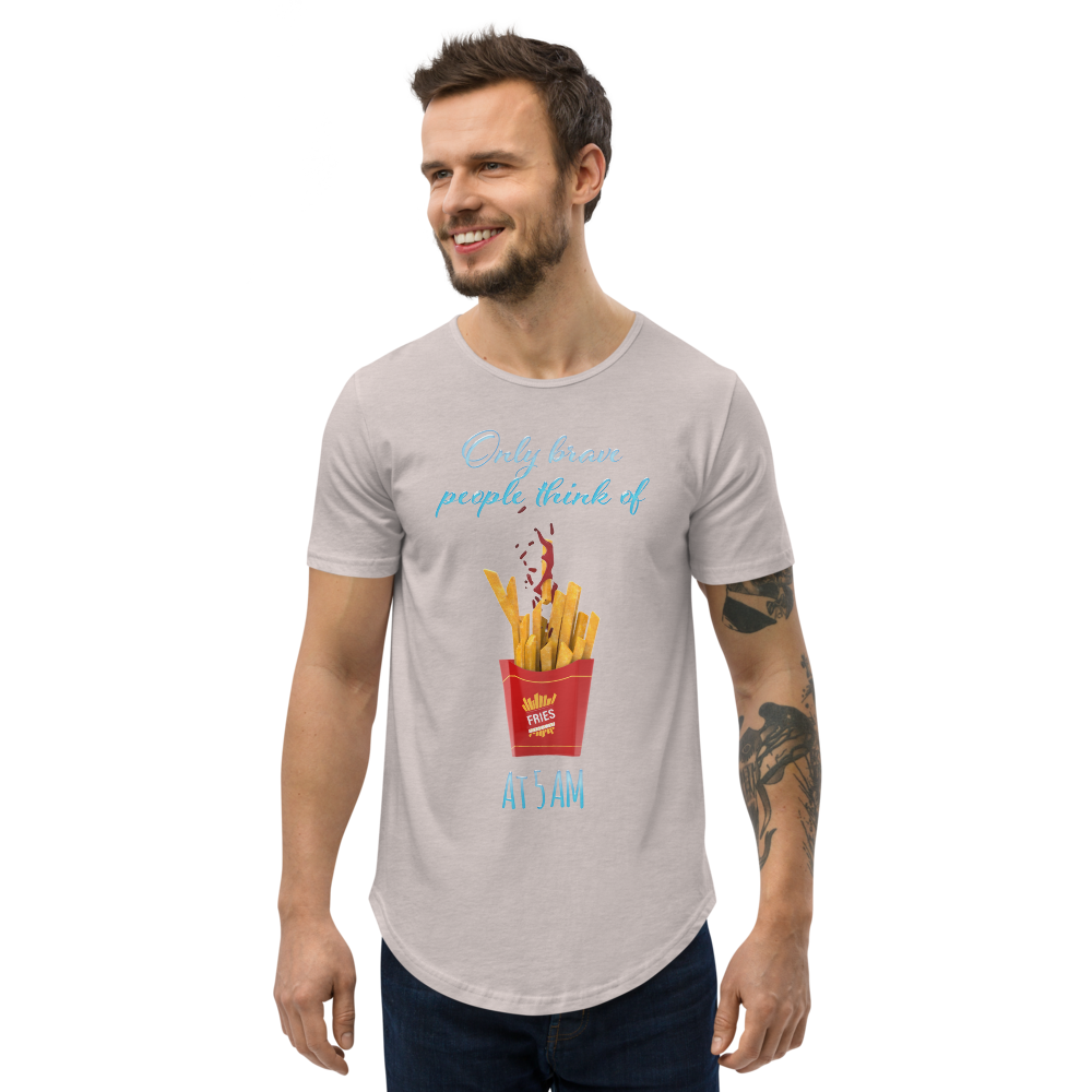 
                      
                        Brave Fries - Curved T-Shirt |  | PARADIS SVP
                      
                    