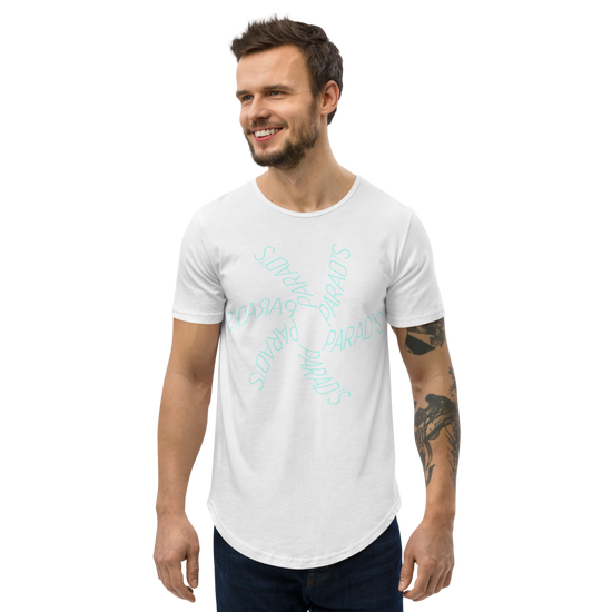 Load image into Gallery viewer, Paradis Swirl - Curved T-Shirt |  | PARADIS SVP
