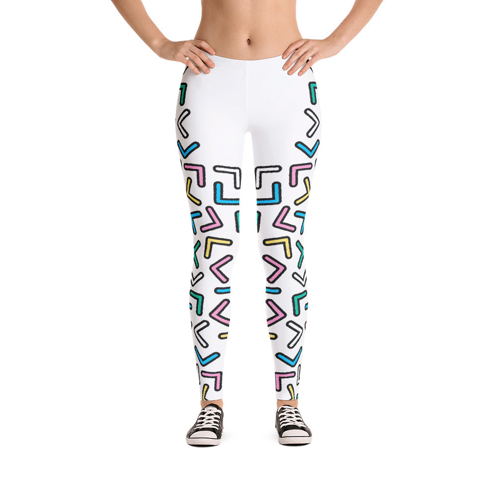 90's Gurl - White Legging |  | PARADIS SVP