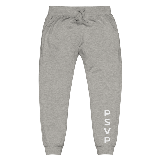 Load image into Gallery viewer, Women&amp;#39;s Fleece Light Grey Sweatpants - PSVP | Sweatpants | PARADIS SVP
