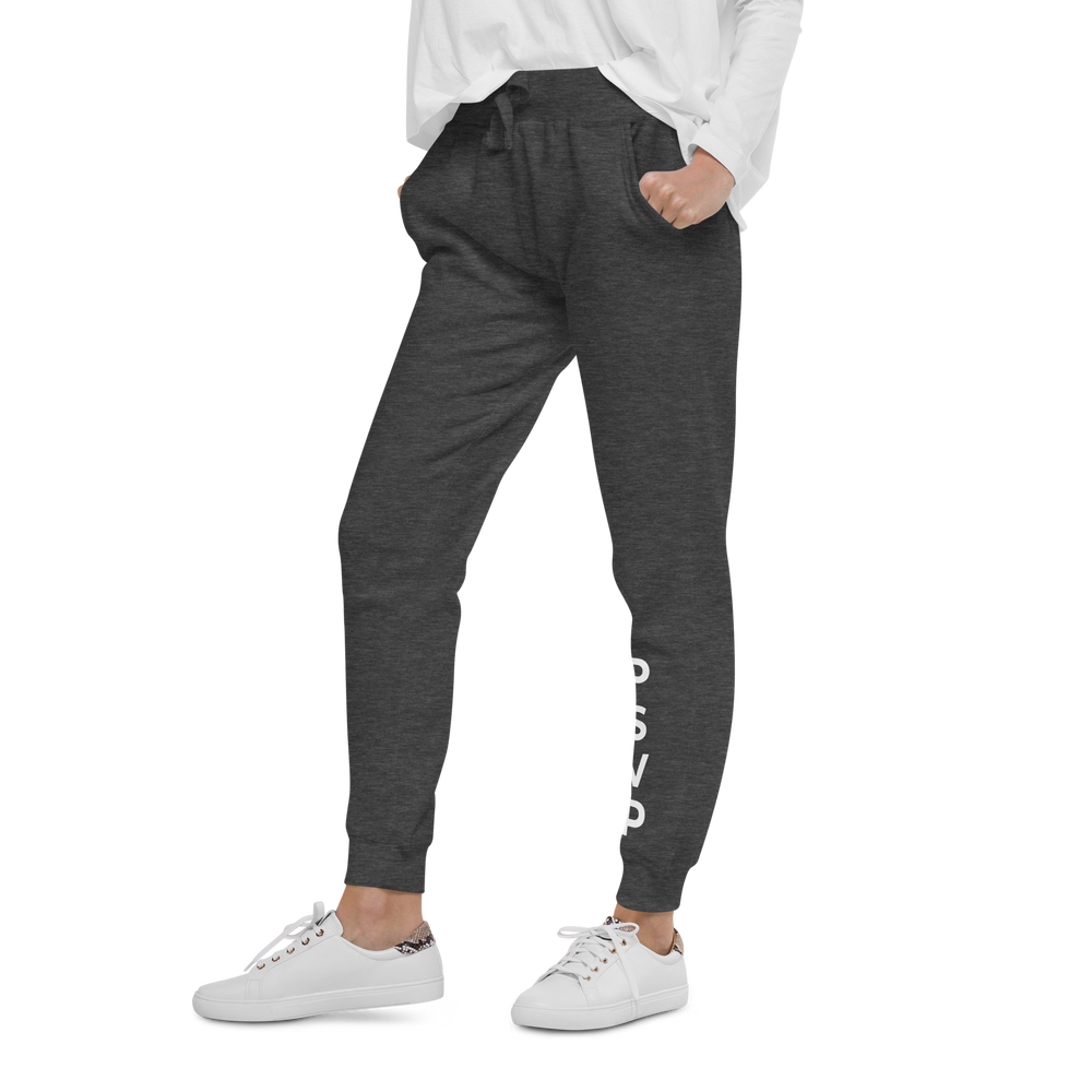 
                      
                        Women's Fleece Heather Grey Sweatpants - PSVP | Sweatpants | PARADIS SVP
                      
                    