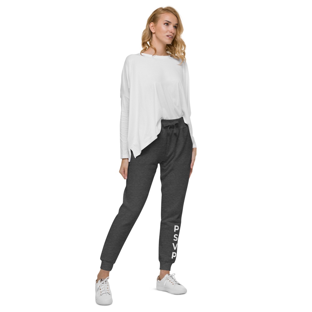 
                      
                        Women's Fleece Heather Grey Sweatpants - PSVP | Sweatpants | PARADIS SVP
                      
                    