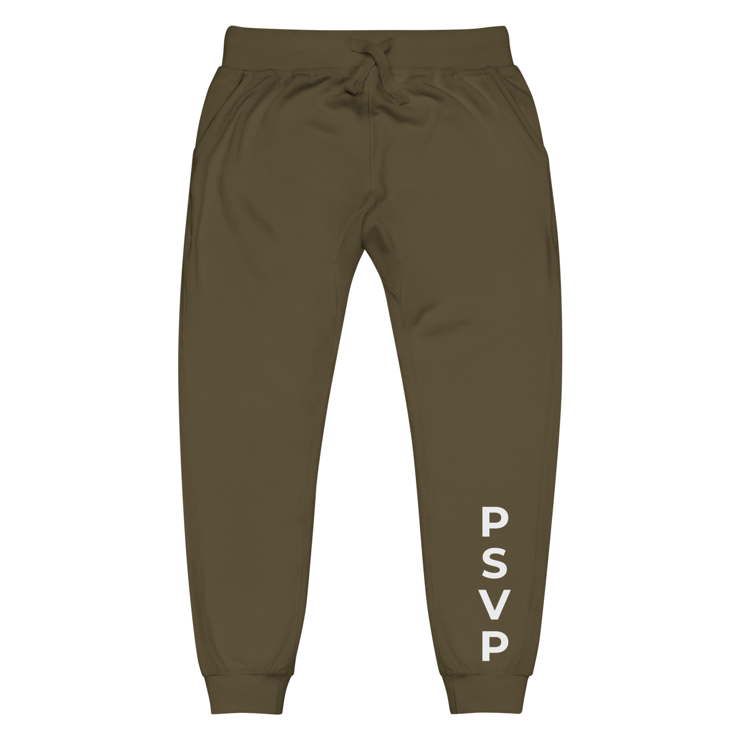 Load image into Gallery viewer, Women&amp;#39;s Fleece Olive Green Sweatpants - PSVP | Sweatpants | PARADIS SVP
