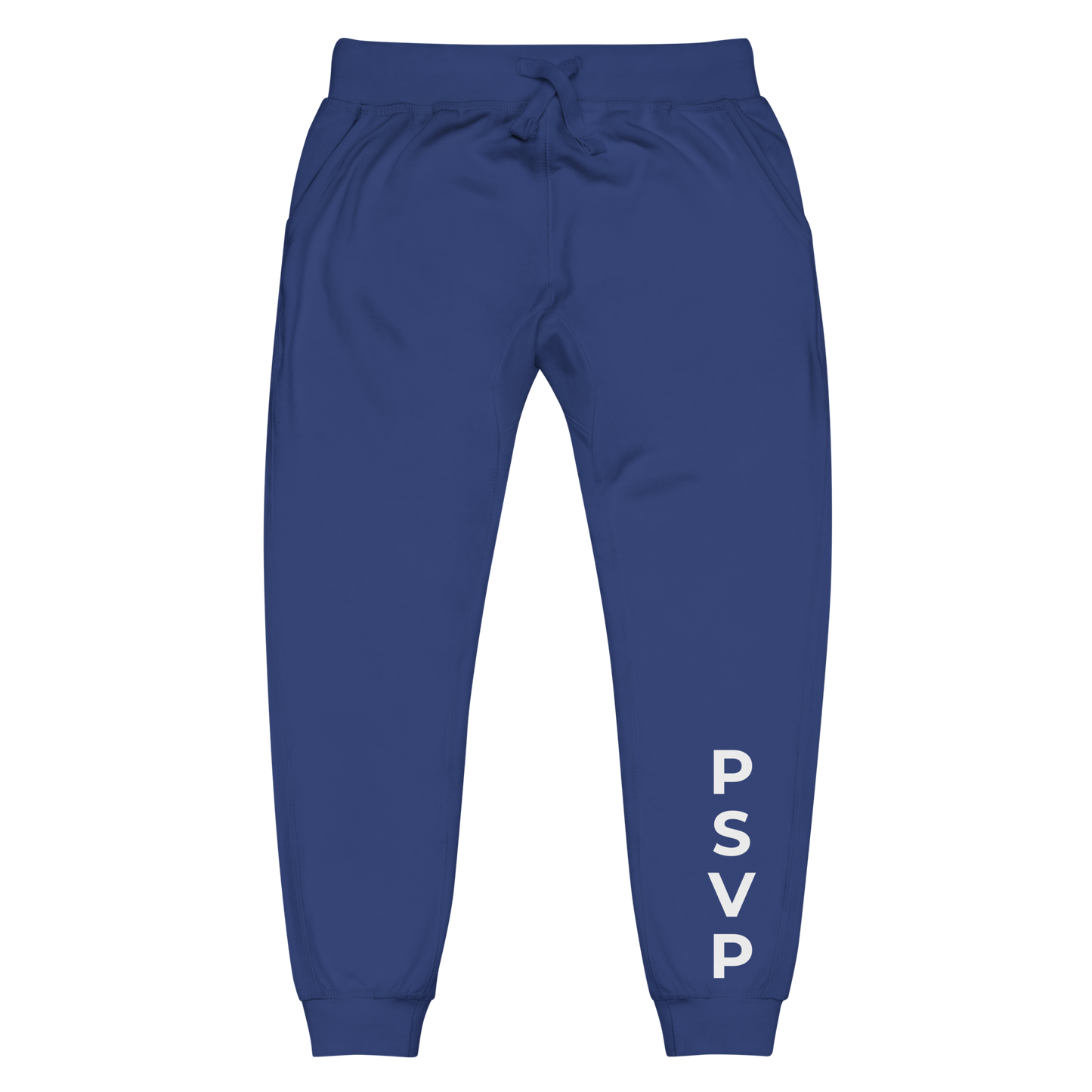 Women's Fleece Royal Blue Sweatpants - PSVP | Sweatpants | PARADIS SVP