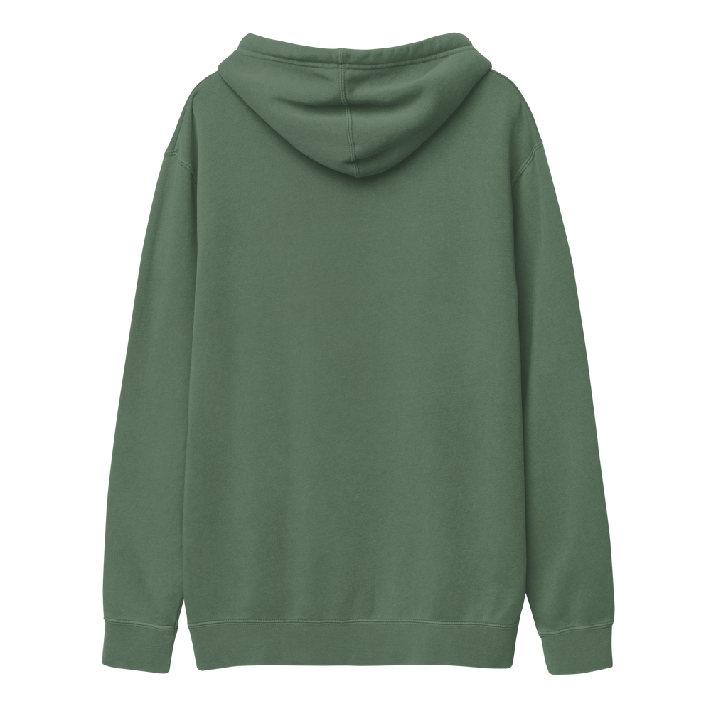 
                      
                        Women's Pigment-Dyed Alpine Green Hoodie - PSVP Embroidery | Hoodie | PARADIS SVP
                      
                    