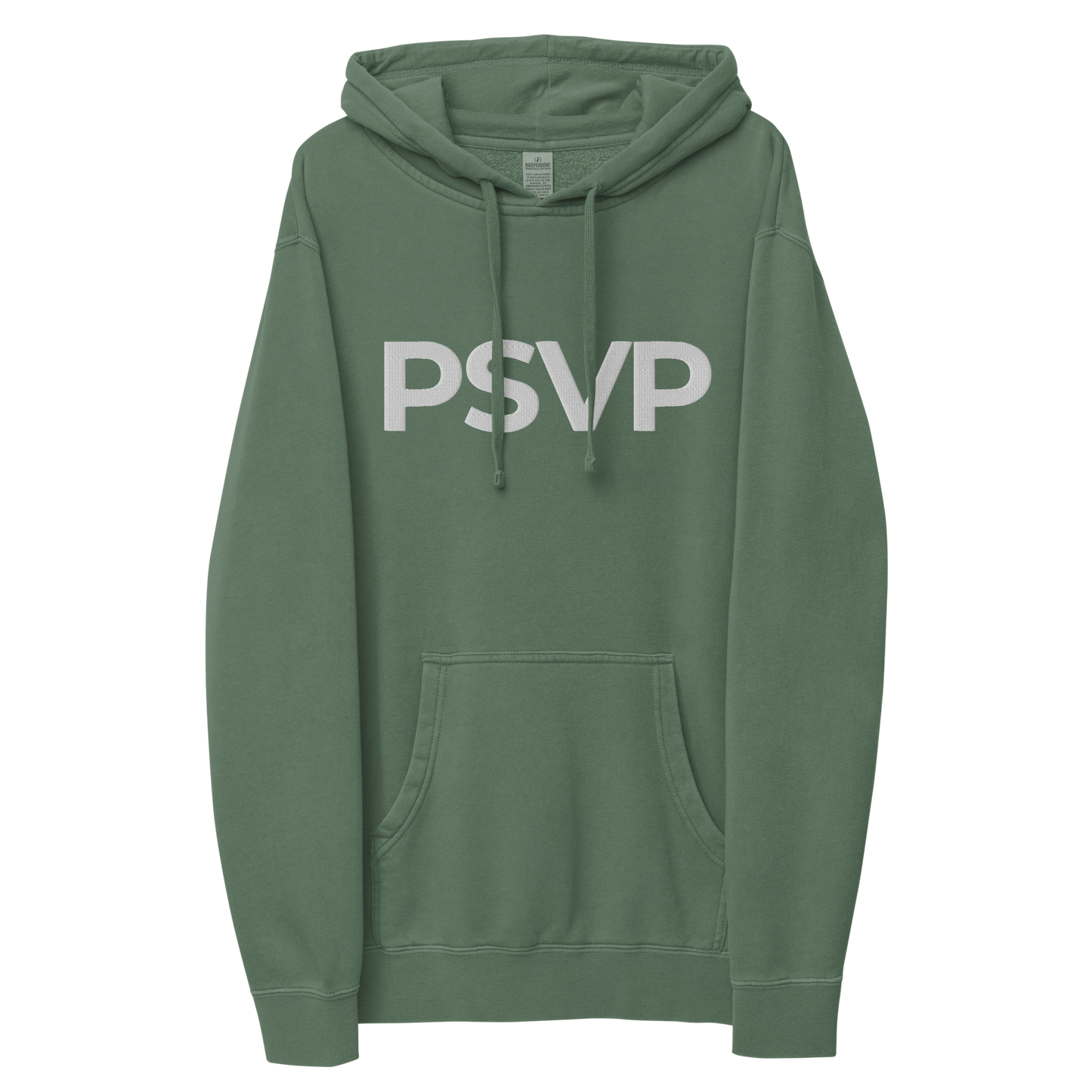 Women's Pigment-Dyed Alpine Green Hoodie - PSVP Embroidery | Hoodie | PARADIS SVP