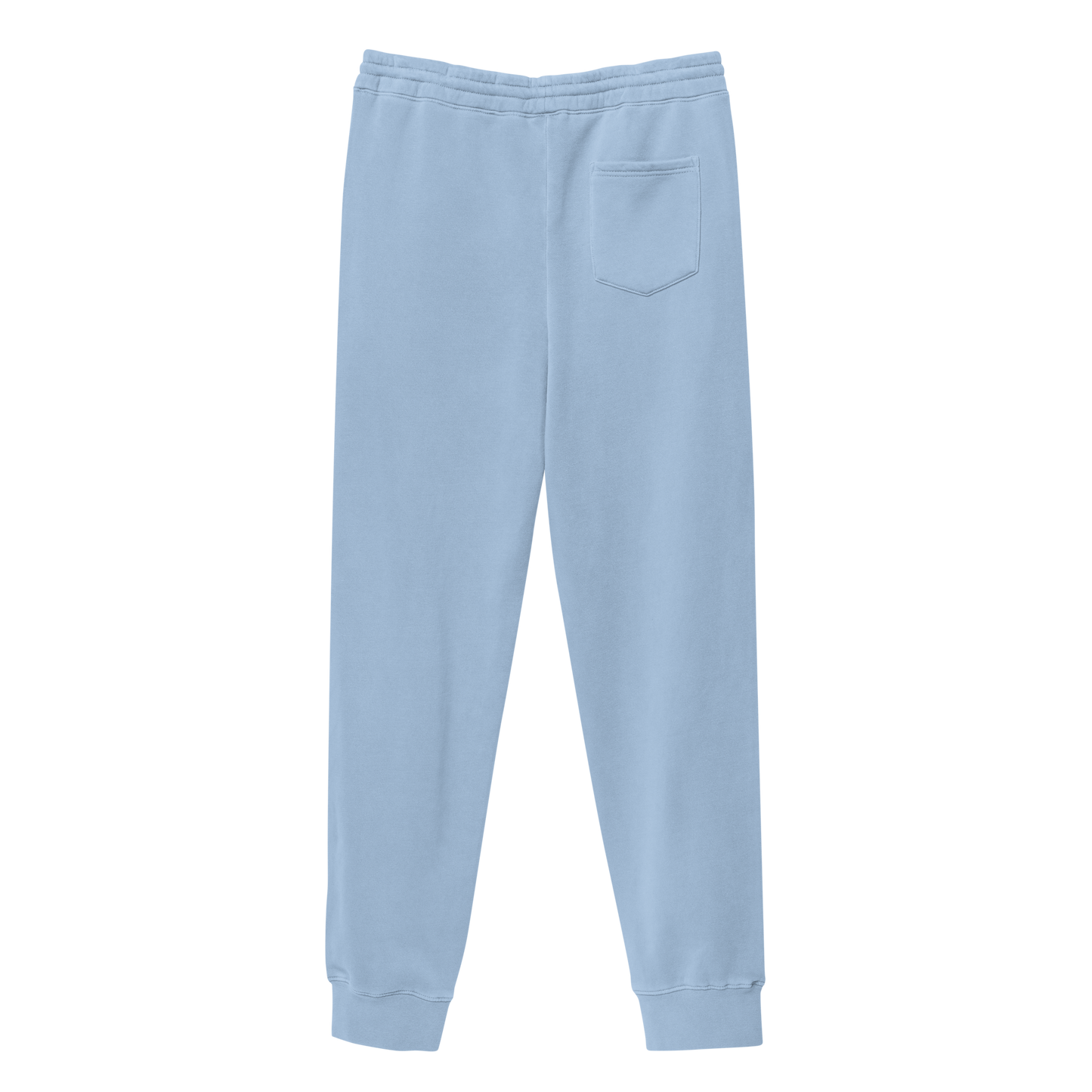 Women's Pigment-Dyed Light Blue Sweatpants - PSVP Embroidery | Sweatpants | PARADIS SVP