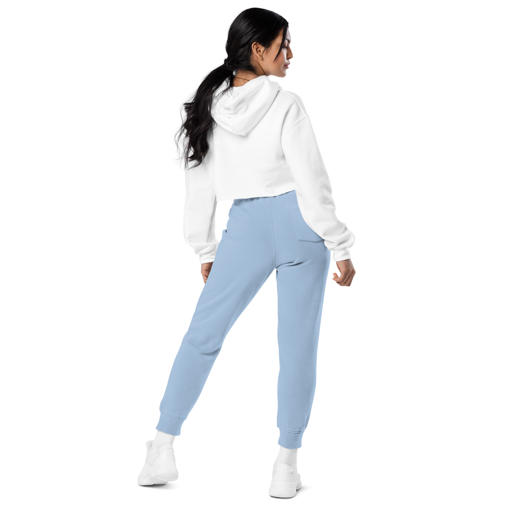 
                      
                        Women's Pigment-Dyed Light Blue Sweatpants - PSVP Embroidery | Sweatpants | PARADIS SVP
                      
                    