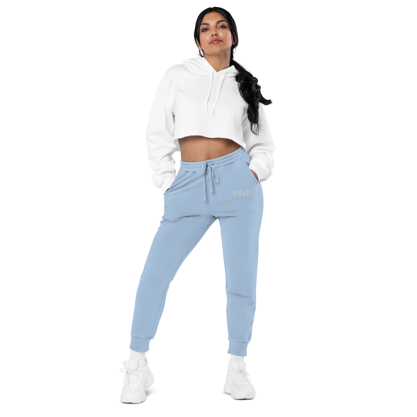 PSVP Pigment-Dyed Women's Sweatpants - Embroidery | Sweatpants | PARADIS SVP