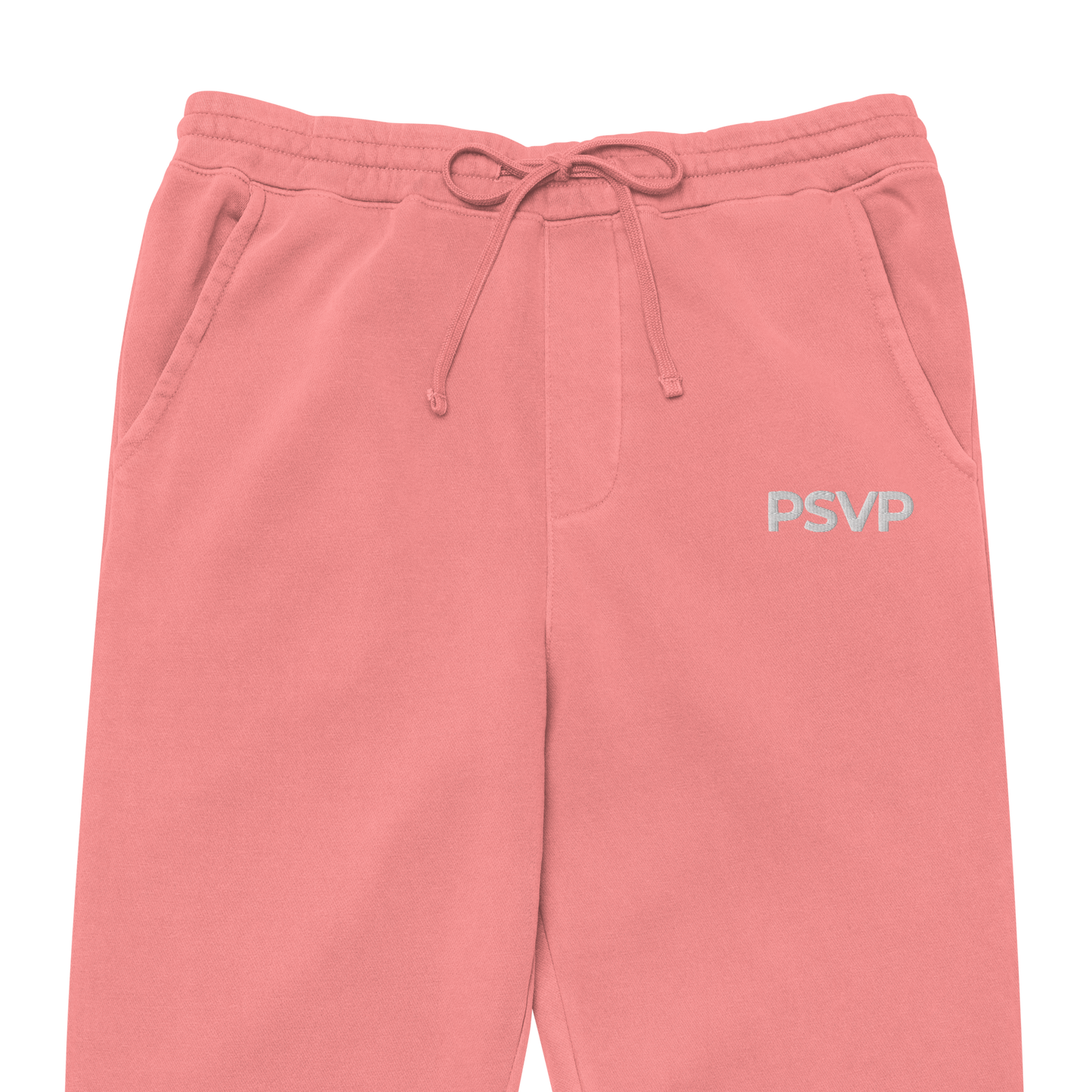 Women's Pigment-Dyed Pink Sweatpants - PSVP Embroidery | Sweatpants | PARADIS SVP
