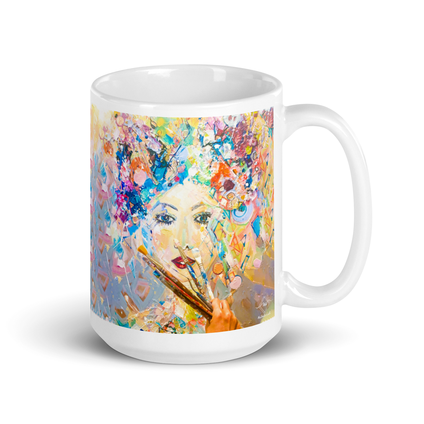 Painting Her - Nathalie's Art - Mug |  | PARADIS SVP
